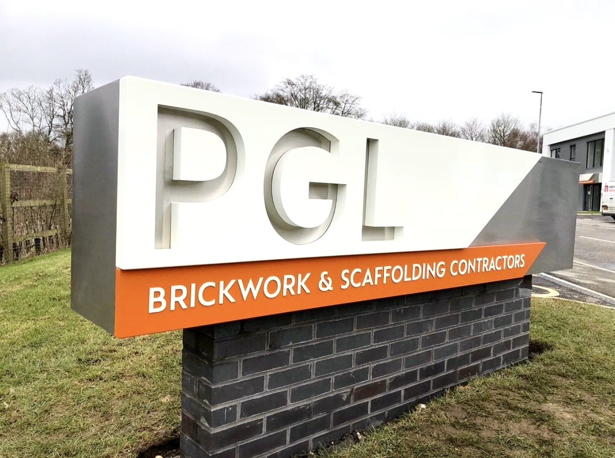 Big Signs for Business Large External Building Signage Graffiti Design